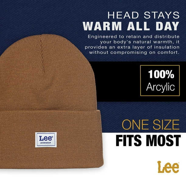 Lee Workwear Men's 2pk Beanie - Samsclub.com