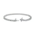 thumbnail image 3 of 4.95 CT. T.W. Diamond Tennis Bracelet in 14K Gold, 3 of 8