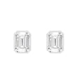 thumbnail image 2 of Lab Created Diamond Earrings in 14K Gold, 2 of 7