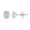 thumbnail image 1 of Lab Created Fancy Cut Diamond Stud Earrings in 14K Gold, 1 of 6