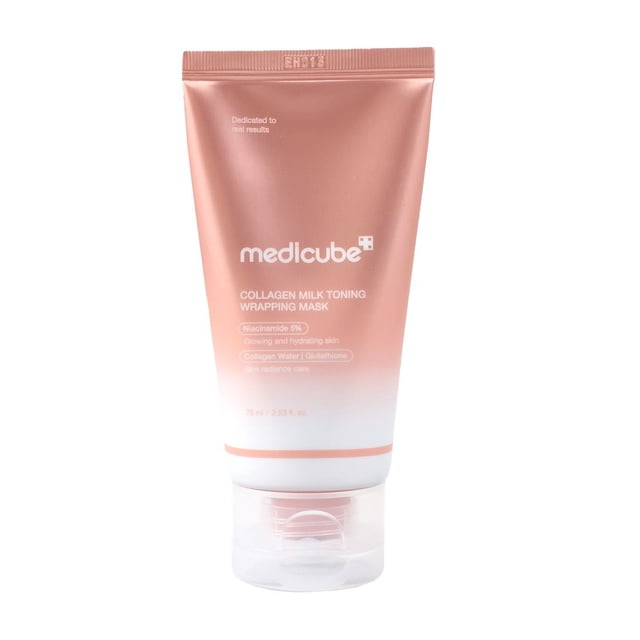 Medicube Collagen Milk Toning Wrapping Mask, 2.53 oz.