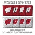thumbnail image 4 of YouTheFan Wisconsin Badgers 2'x4' Cornhole Board Set, 4 of 6