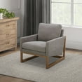 thumbnail interactive-video image 1 of Member's Mark Fabric Chair with Wooden Base, Assorted Colors, 1 of 16
