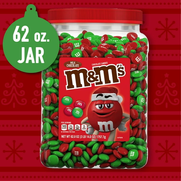 M&M'S Christmas Milk Chocolate Candy, 62 oz. - Samsclub.com