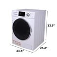 thumbnail image 3 of Hamilton Beach 2.7 cu. ft. 2-in-1 Front Load Electric Washer and Dryer Combo, 3 of 13