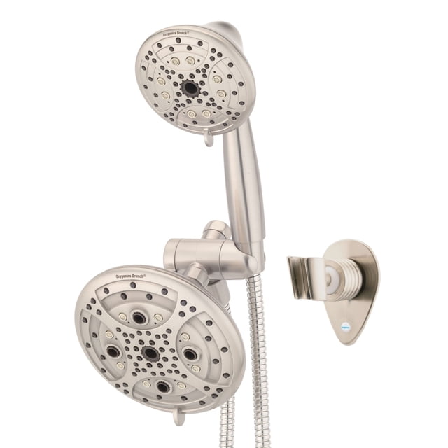 Oxygenics Drench 55-Setting Combo Shower Head Kit, Various Finishes