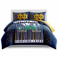 thumbnail image 1 of Logo Brands Notre Dame Fighting Irish Comforter Set, 1 of 5