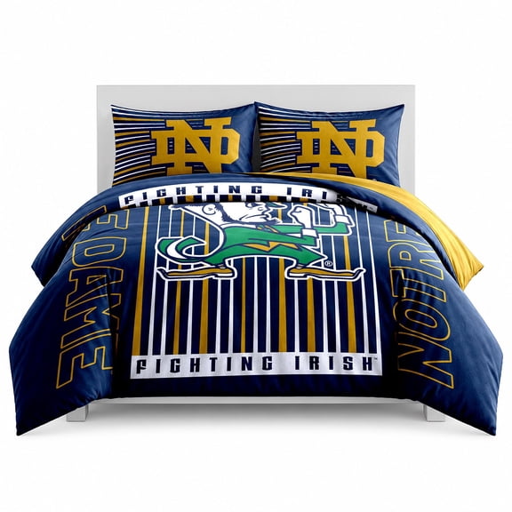 Logo Brands Notre Dame Fighting Irish Comforter Set