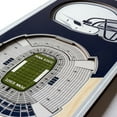 thumbnail image 3 of YouTheFan Penn State Nittany Lions 6"x19" 3D Stadium View Banner, 3 of 6