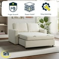 thumbnail image 2 of Serta Tennyson Full Size Convertible Sofa, 2 of 14