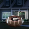 thumbnail image 3 of Logo Brands Georgia Bulldogs Pre-Lit 10'x6' Inflatable Football, 3 of 6