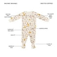 thumbnail image 5 of Member's Mark Baby 3-Pack Organic Cotton Sleep And Play, 5 of 9