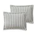 thumbnail image 4 of Member's Mark 3-Piece Channel Faux Fur Comforter Set, Assorted Sizes, 4 of 5