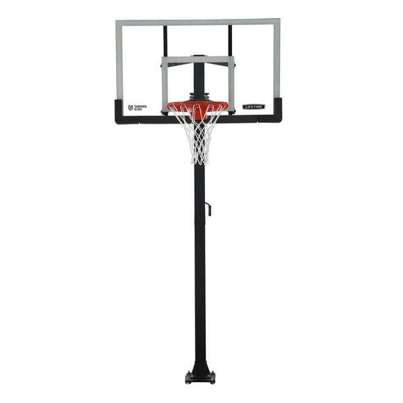 Lifetime 54" Crank Adjust Bolt Down Basketball Hoop