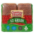 thumbnail image 1 of Country Hearth 12 Grain Bread, 20 oz., 2 pk., 1 of 5