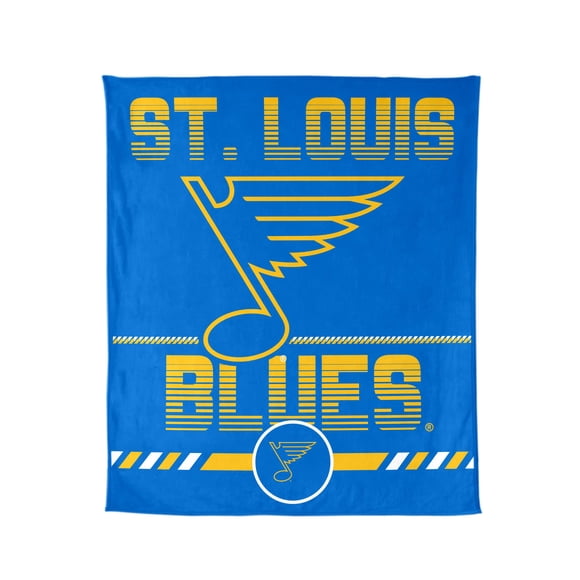 Logo Brands St. Louis Blues 60"x70" Super Plush Blanket