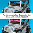 thumbnail image 3 of Fisher-Price Power Wheels Adventure Jeep Wrangler Ride-On, 3 of 10