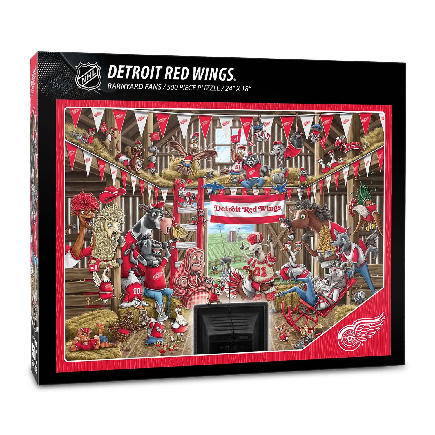 YouTheFan NHL Barnyard Fans 500pc Puzzle - Samsclub.com