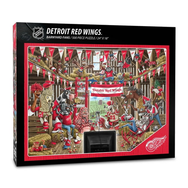 YouTheFan NHL Barnyard Fans 500pc Puzzle