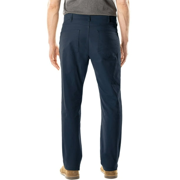sam's club mens dress pants Member's Mark Men's Straight Fit Mason 5 Pocket Stretch Pant (Faded Green, 32x32)