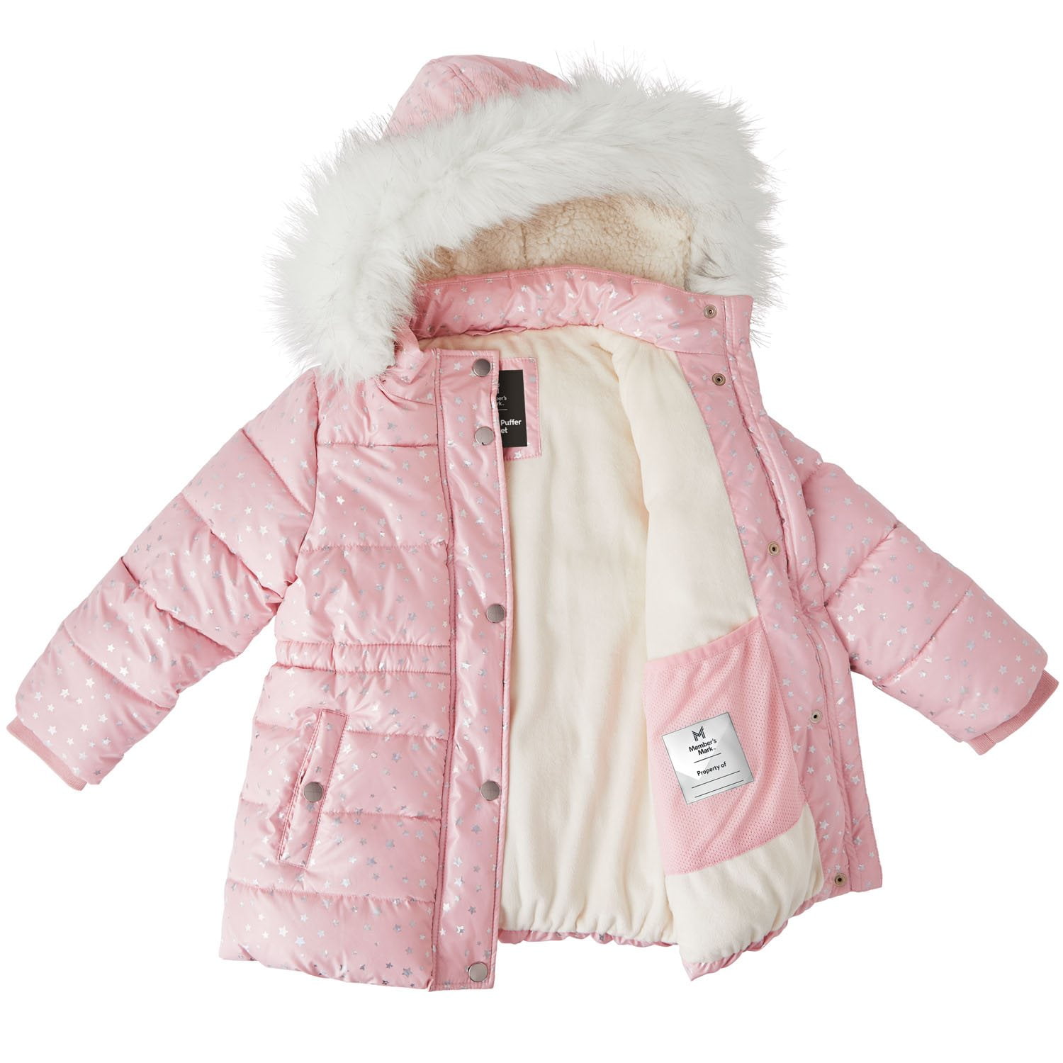 Member's Mark Girls' Puffer Jacket - Samsclub.com