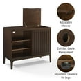 thumbnail image 2 of Crosley Furniture Asher Record Storage Sideboard, 2 of 20