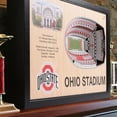 thumbnail image 2 of YouTheFan Ohio State Buckeyes 25-Layer Football Stadium View 3D Wall Art, 2 of 5