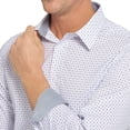 thumbnail image 7 of Nick Graham Men's Modern Fit Traveler Dress Shirt, 7 of 9