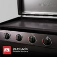 thumbnail image 8 of Nexgrill Daytona Pro 5-Burner NitroGuard Propane Gas Griddle w/ Cover, 8 of 12