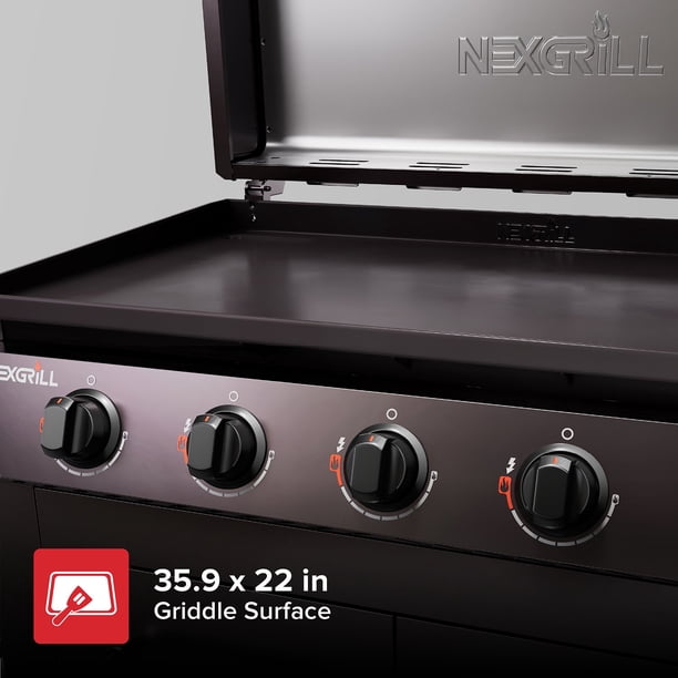 Nexgrill Daytona Pro 5-Burner NitroGuard Propane Gas Griddle w