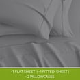 thumbnail image 4 of Ultimate Percale Cool and Breathable 100% Cotton Sheet Set, Assorted Sizes, 4 of 9