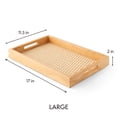 thumbnail image 3 of Member's Mark Woven Rectangular Serving Trays, Set of 2, 3 of 6