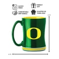 thumbnail image 3 of Logo Brands Oregon Ducks 14oz Relief Mug Set, 3 of 5