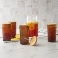 thumbnail image 1 of Member's Mark 4-Pack Glass Tumblers with Bamboo Lids, 1 of 3