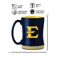 thumbnail image 3 of Logo Brands East Tennessee State Buccaneers 14oz Relief Mug Set, 3 of 5