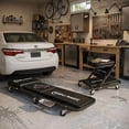 thumbnail image 6 of Simpli-Magic Multi Purpose Foldable 2-in-1 Rolling Garage & Mechanic Creeper Seat and Work Stool, 6 of 6