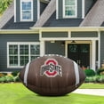 thumbnail image 2 of Logo Brands Ohio State Buckeyes Pre-Lit 10'x6' Inflatable Football, 2 of 6