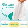 thumbnail image 3 of Pampers Sensitive Baby Wipes, Fragrance Free, 16 pks., 896 wipes, 3 of 13