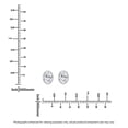 thumbnail image 3 of Lab Created Fancy Cut Diamond Stud Earrings in 14K Gold, 3 of 6
