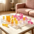 thumbnail image 2 of Acrylic Chess & Checkers 2 in 1 Set, 2 of 6