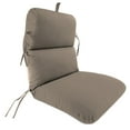 thumbnail image 1 of Sunbrella 22" x 45"  Solid Rectangular Knife Edge Outdoor Chair Cushion with Ties and Hanger Loop, 1 of 6