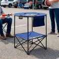 thumbnail image 2 of NFL 27.6" Round Tailgate Table with Shelf, 2 of 5