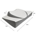 thumbnail image 7 of Imaginarium Ergonomic Memory Foam Contoured Pillow with Cooling Cover, 7 of 7