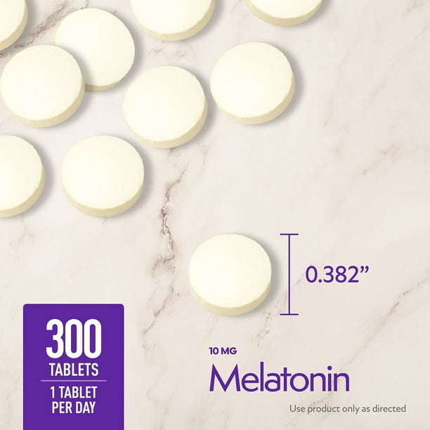 Member's Mark Timed-Release Melatonin Tablets, 10 mg, 300 ct. - Samsclub.com