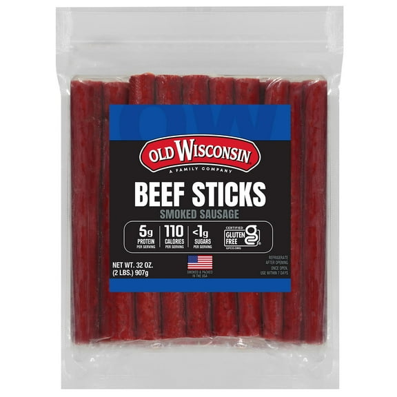 Old Wisconsin Beef Sticks 1 oz., 32 ct.