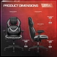thumbnail image 2 of Gamers Unite™ Pro-Series High Back Ergonomic Chair with AIR Lumbar, 2 of 15