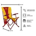 thumbnail image 3 of Logo Brands Iowa State Cyclones Hard Arm Chair, 3 of 6