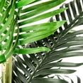 thumbnail image 5 of Faux 60" Areca Palm in Boho-Style Handled Basket, 5 of 6