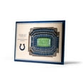 thumbnail image 1 of YouTheFan NFL 17" x 13" 5-Layer Stadium View 3D Wall Art, 1 of 5