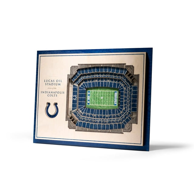 YouTheFan NFL 17" x 13" 5-Layer Stadium View 3D Wall Art